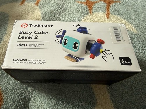 Toddler activity busy cube - toddler,