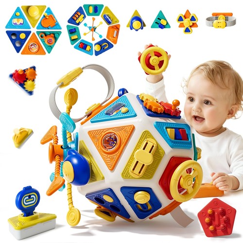 Toddler busy board - in, 1