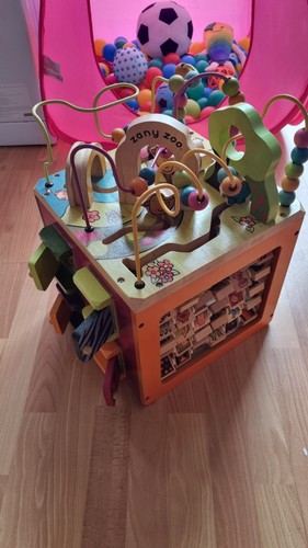 Zany zoo wooden activity - zoo,