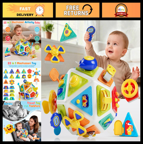 Montessori busy cube - montessori,