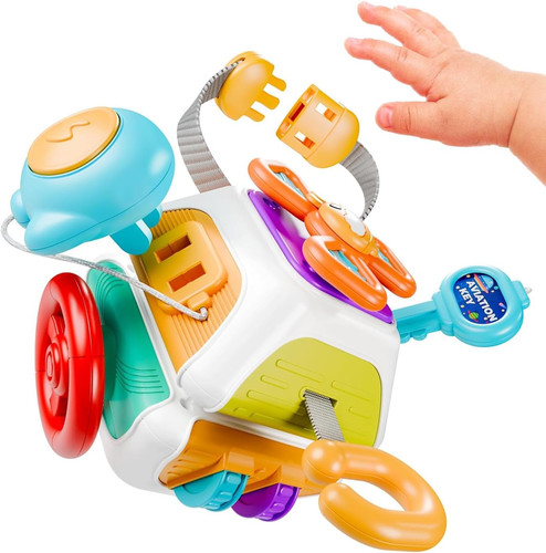 Busy cube for toddlers 3 - cube,